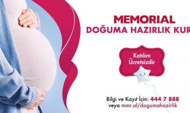HAFTA HAFTA HAMİLELİK EĞİTİMİ MEMORIAL’DA!