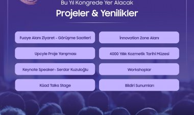 7. ULUSLARARASI KOZMETİK KONGRESİ KAPILARINI AÇIYOR 
