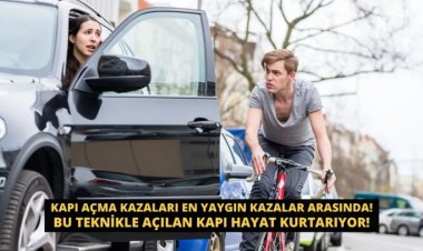 Kapı açma kazaları en yaygın kazalar arasında…