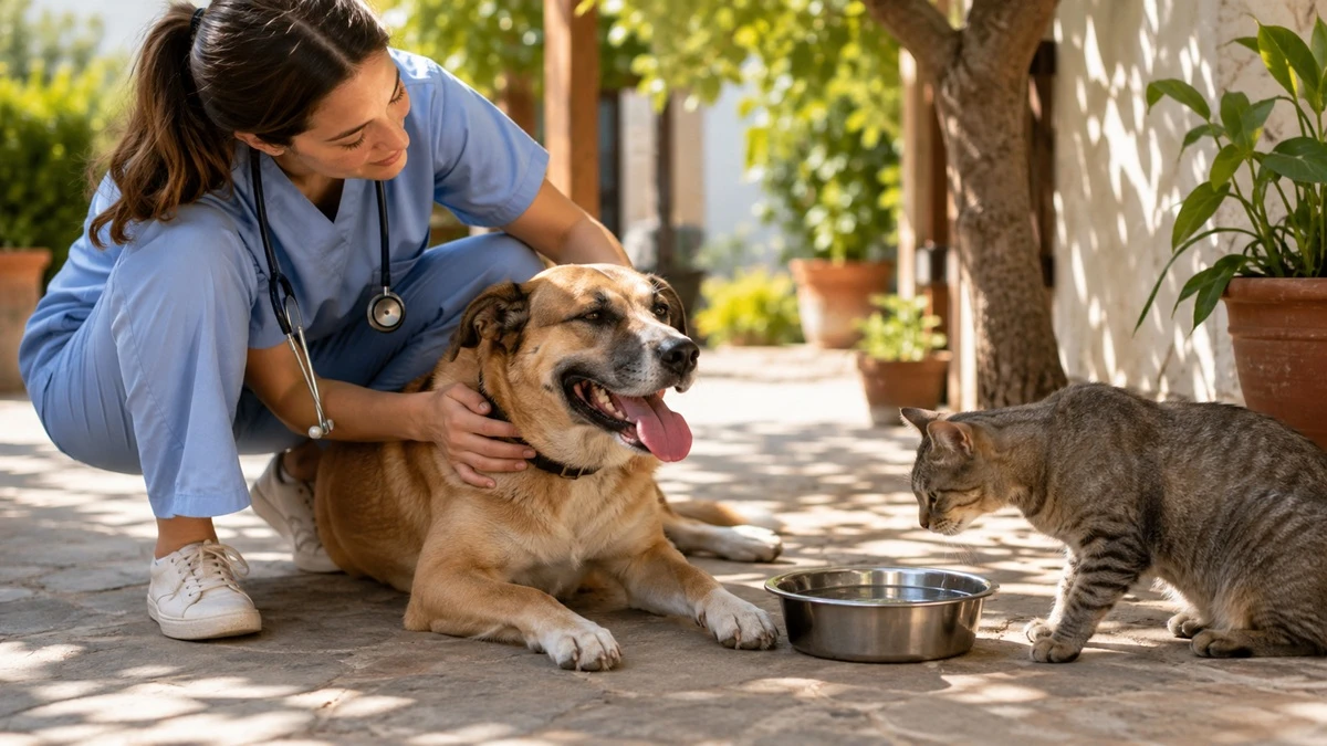 Kedi ve köpeklerde sıcak çarpması: Belirtiler, ilk yardım ve korunma