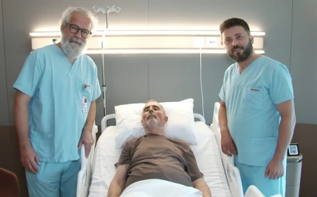 12 santimetrelik aort anevrizması kapalı yöntemle tedavi edildi