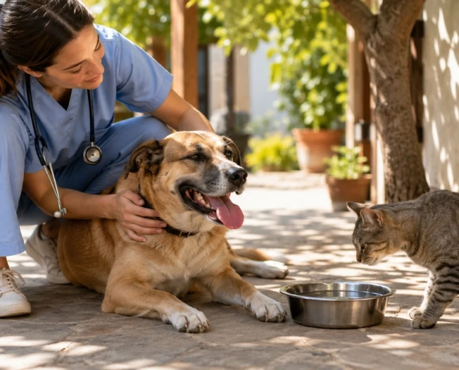 Kedi ve köpeklerde sıcak çarpması: Belirtiler, ilk yardım ve korunma